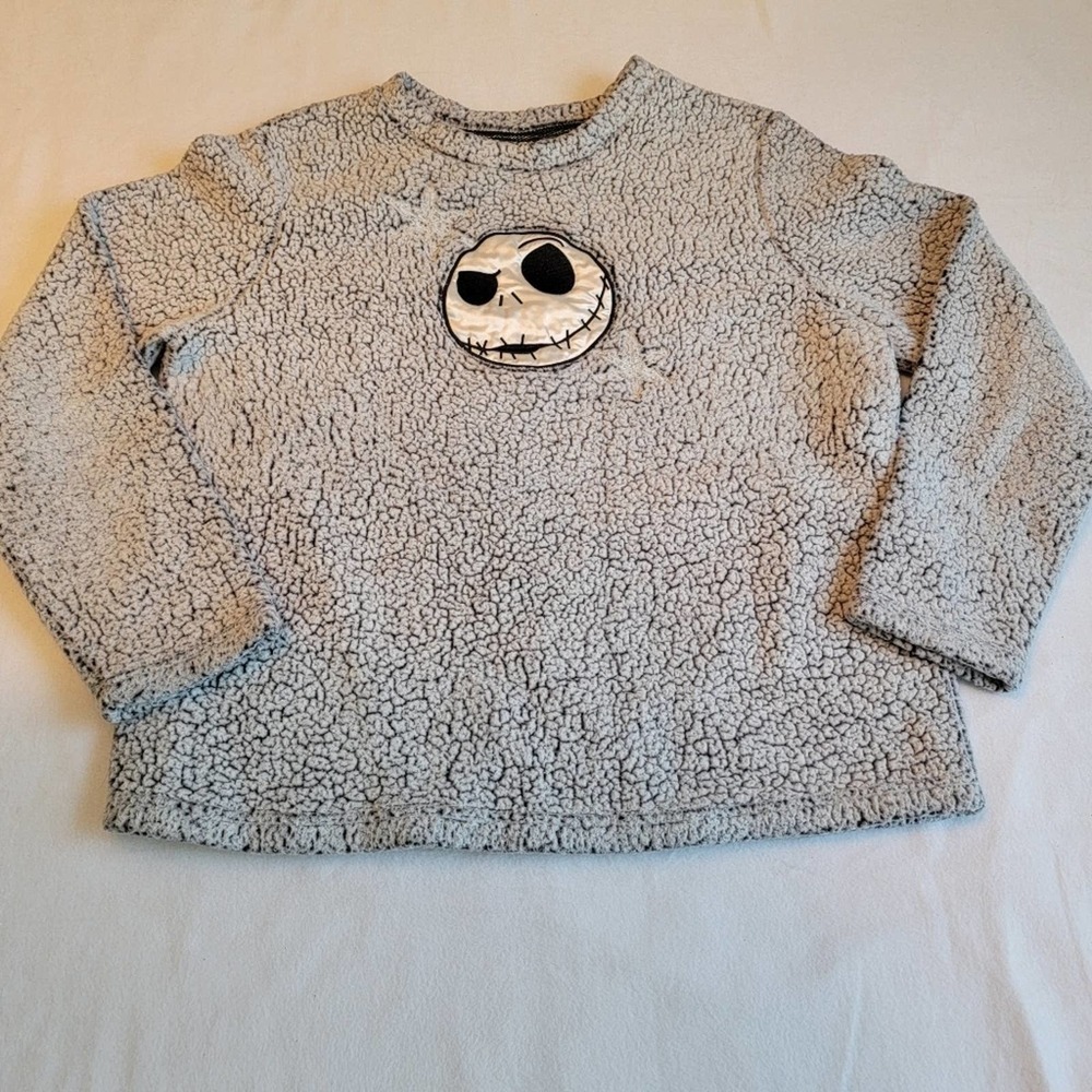GRAY Disney Jack Skellinton Sleep Sweater